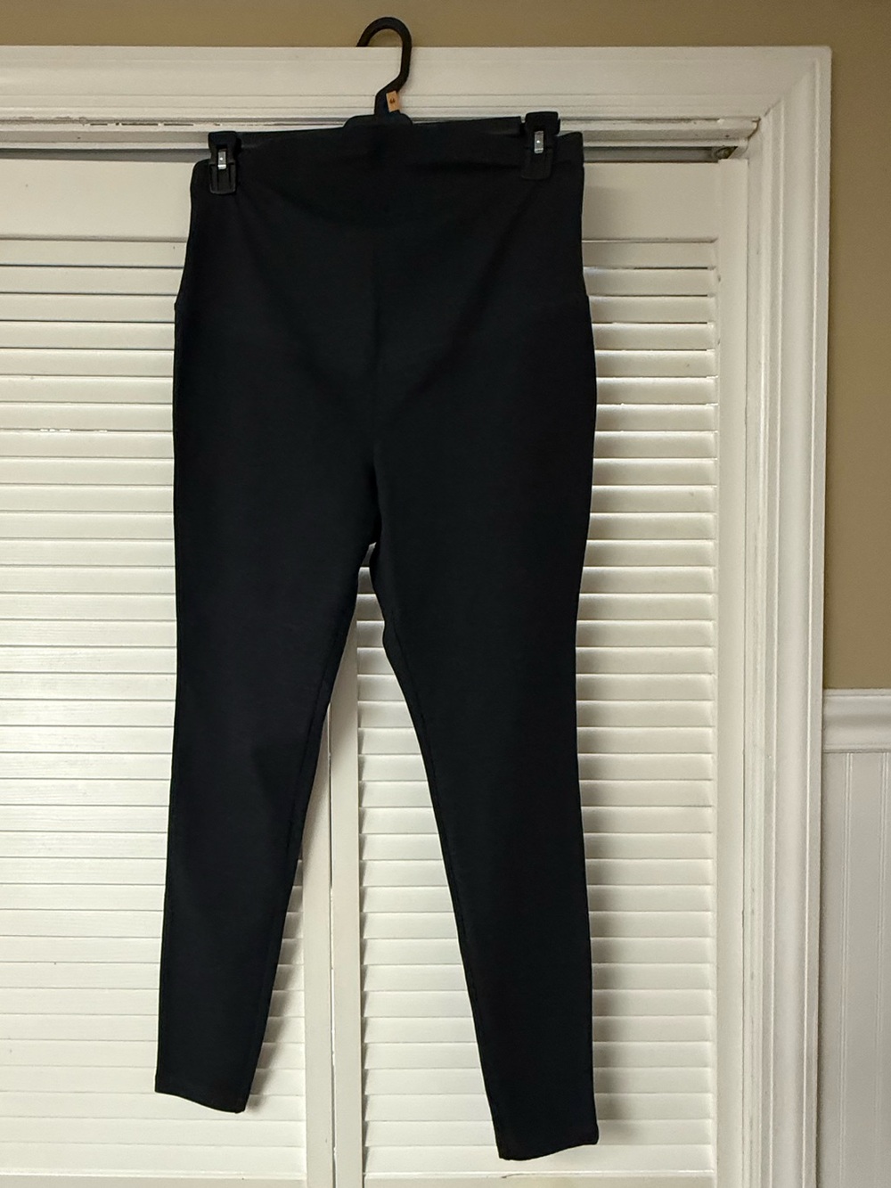 Charcoal gray High-Waist Women's Maternity Leggings